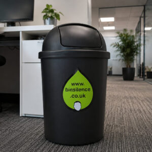 Pack Of Two Bin Silence Stickers